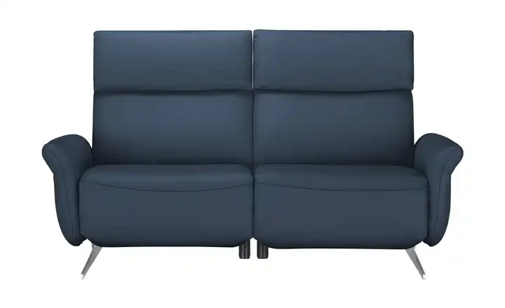 himolla Sofa 2,5 sitzig  4150 Erweiterte Funktion Dunkelblau
