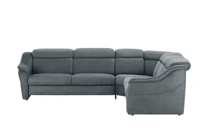 himolla Ecksofa 9707 Dunkelblau rechts Grundfunktion