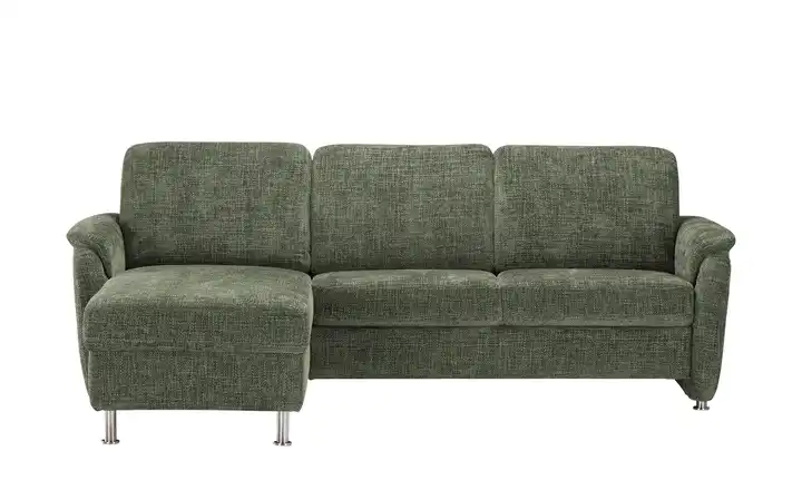 Polstermöbel Oelsa Ecksofa Selecta-Home Grün ohne links