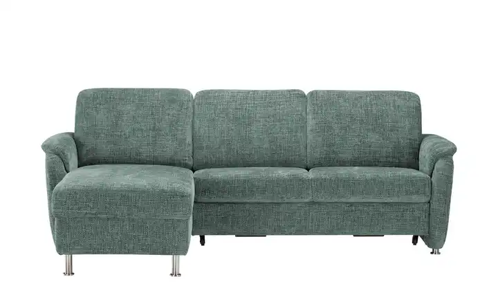 Polstermöbel Oelsa Ecksofa Selecta-Home Petrol Erweiterte Funktion links