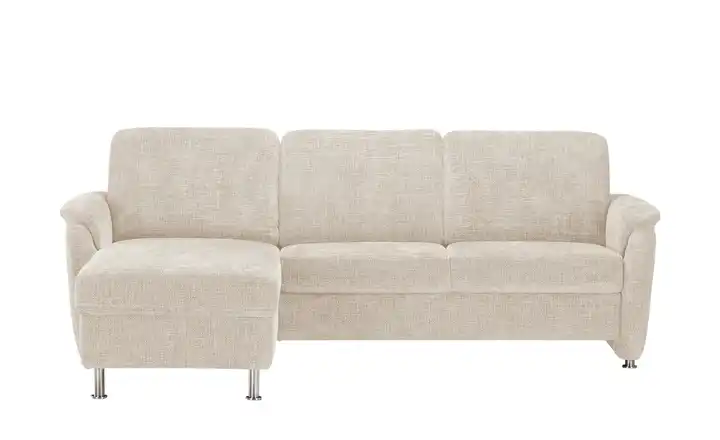 Polstermöbel Oelsa Ecksofa Selecta-Home Creme ohne links