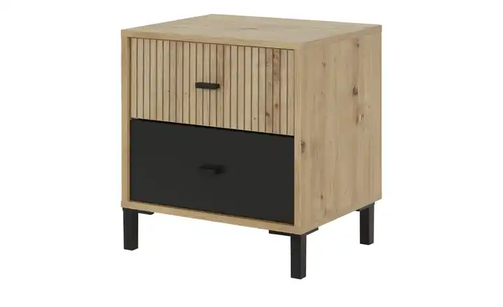 GarveeMore Kommode Holz Mit 2 Schublanden, Küchens Produktbild-Vorschau 3