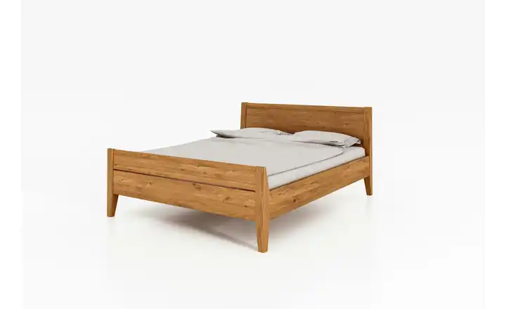 Massivholzbett Erik Wildeiche 200 cm 190 cm