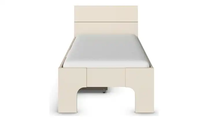  Stauraumbett in beige Frieda