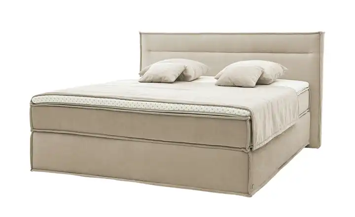 Musterring Boxspringbett JustB! Beige 180 cm H2 & H3