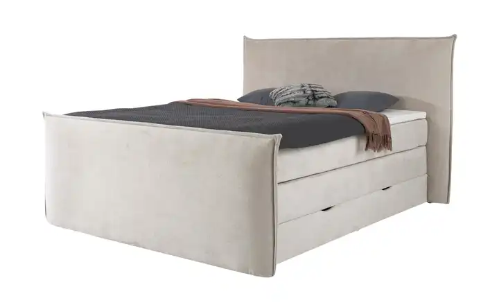  Boxspringbett mit Bettkasten  Nova Pillow