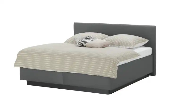 vanDoorn Polsterbett Wendematratze Flexline 2.0 200 cm Grau Kopfteilhöhe ca. 95 cm H4 & H5