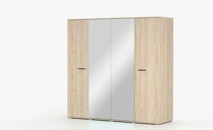  Drehtürenschrank mit Einlegeböden Bari