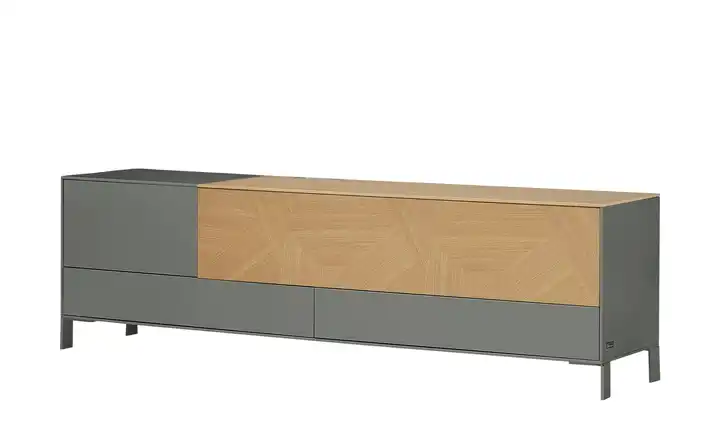 Jette Home Lowboard Slice Grau 220 cm