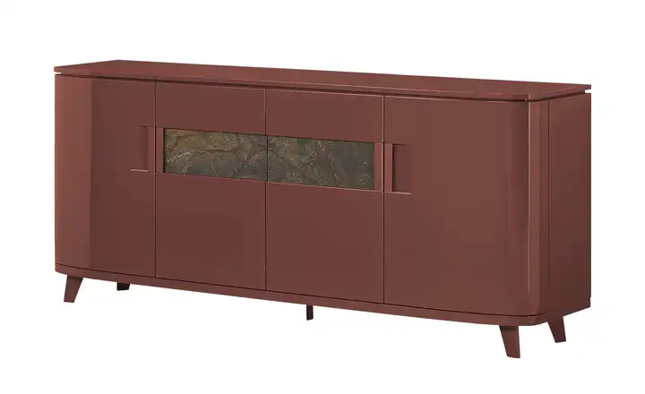 Jette Home Sideboard Pedra Burgund 220 cm