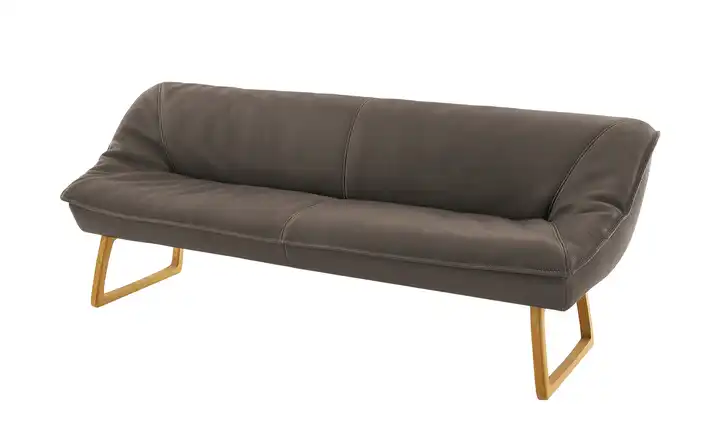 KOINOR Polsterbank  Leder Alino Braun 188 cm