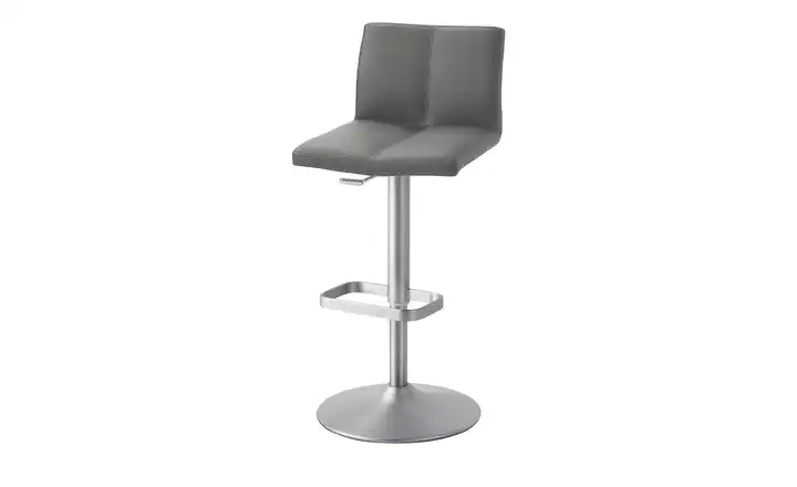 Barhocker MyTina Graphit verchromt, matt