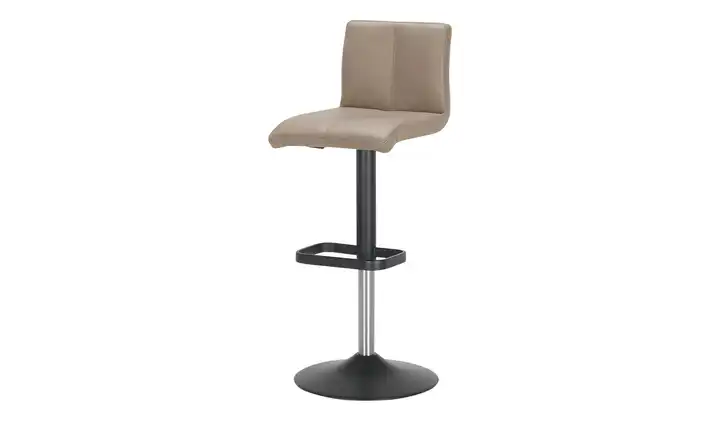 Barhocker MyTina Hellbraun Schwarz, lackiert