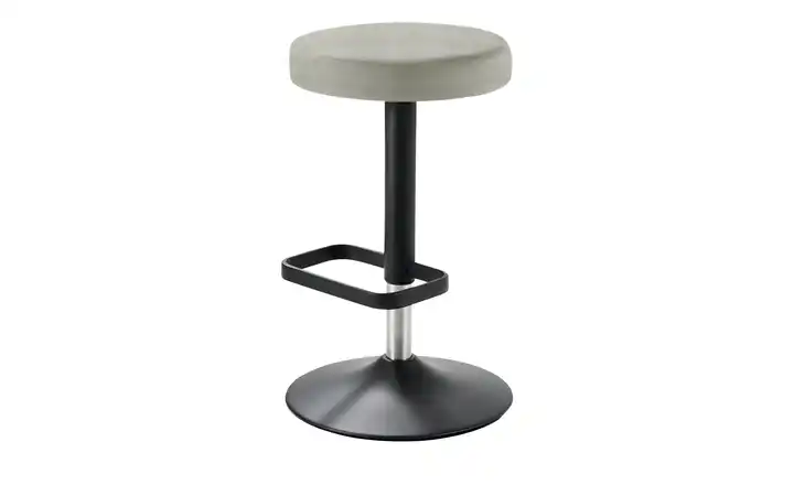 Barhocker MyDivo Taupe Schwarz, lackiert