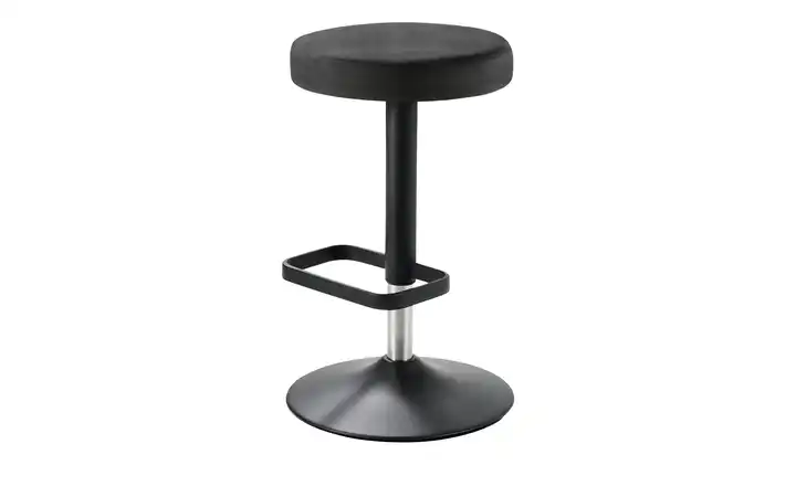 Barhocker MyDivo Anthrazit Schwarz, lackiert