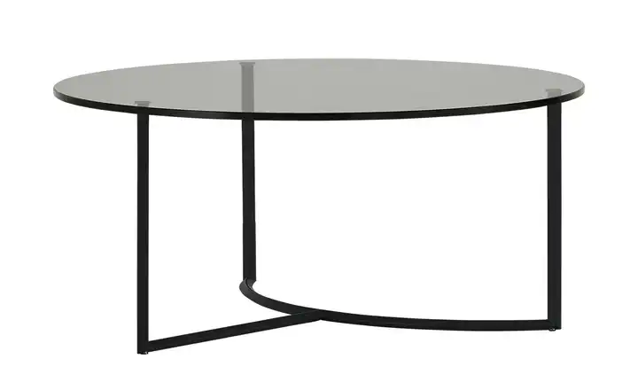 Couchtisch Hesel Grau Schwarz Höhe ca. 32 cm