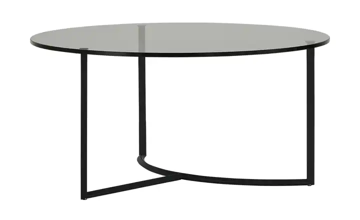 Couchtisch Hesel Grau Schwarz Höhe ca. 37 cm