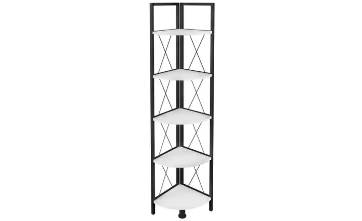 Eckregal Insasi Weiß 160 cm
