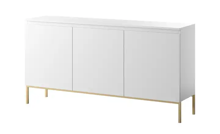 Sideboard Bemmi 150 cm Weiß 3 Stück