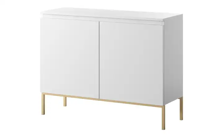 Sideboard Bemmi 100 cm Weiß 2 Stück