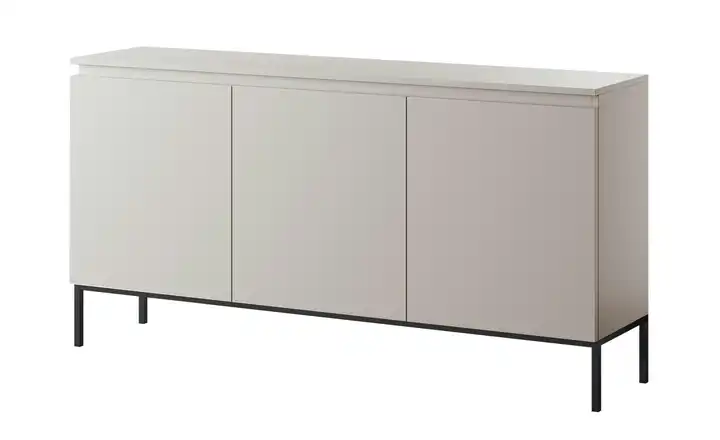 Sideboard Bemmi 150 cm Taupe 3 Stück