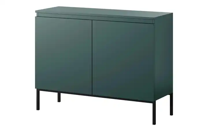 Sideboard Bemmi 100 cm Dunkelgrün 2 Stück