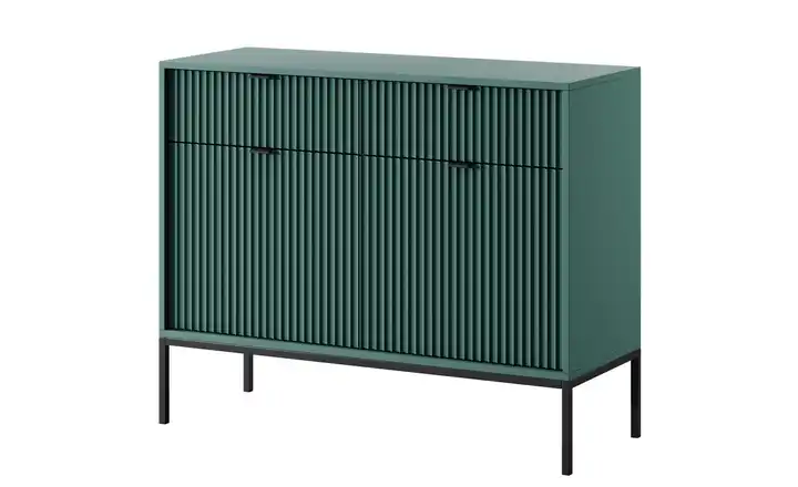 Sideboard Vellore Grün Schwarz