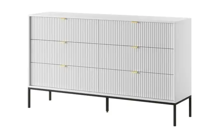 Sideboard Vellore Weiß