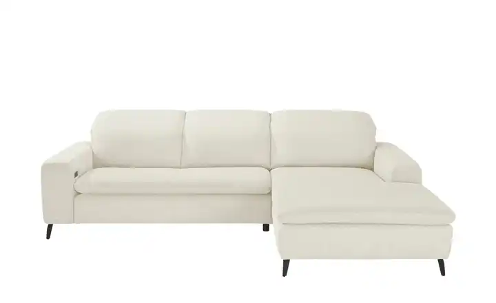Jette Home Ecksofa aus Flachgewebe Jette Sense Erweiterte Funktion rechts Natur