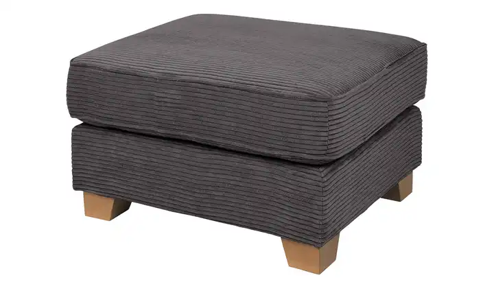 SOHO Hocker Franka Anthrazit Cordstoff