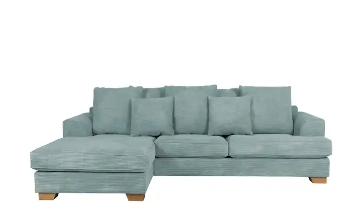 SOHO Ecksofa Franka Mintgrün links Cordstoff