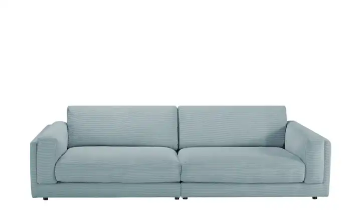 Jette Home Big Sofa Roomy Hellblau Cordstoff