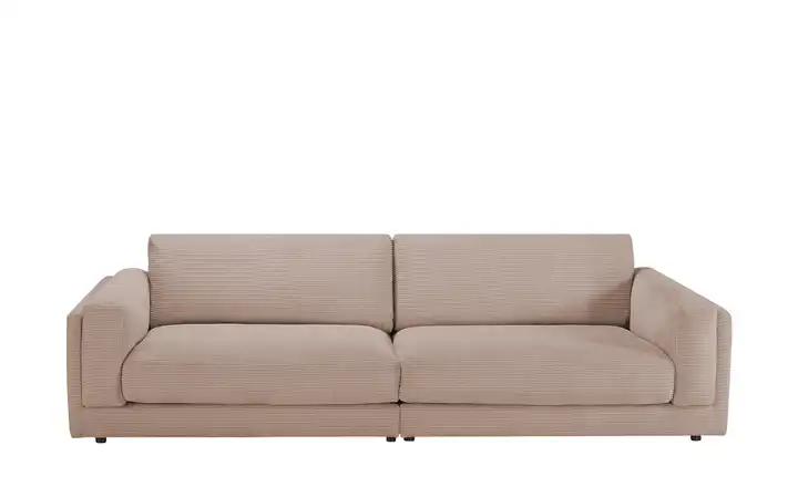 Jette Home Big Sofa Roomy Taupe Cordstoff