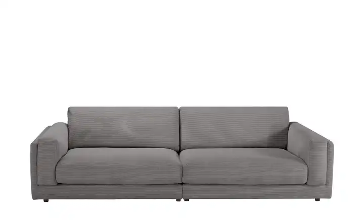 Jette Home Big Sofa Roomy Dunkelgrau Cordstoff