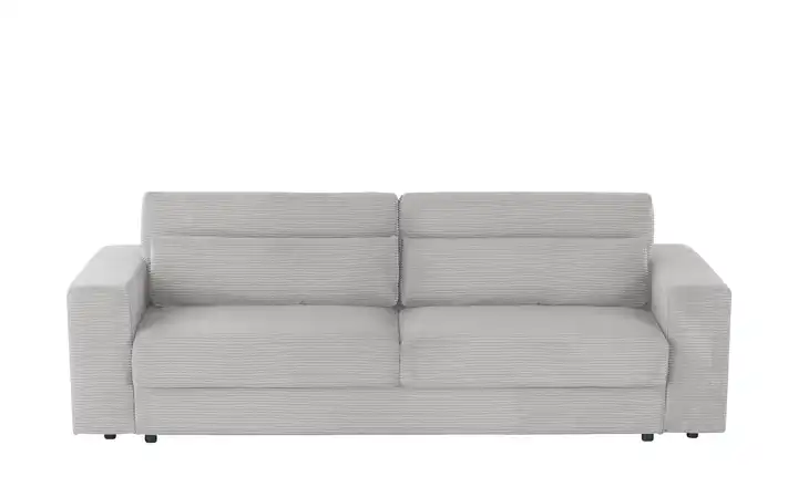 Big Sofa mit Schlaffunktion Branna Hellgrau