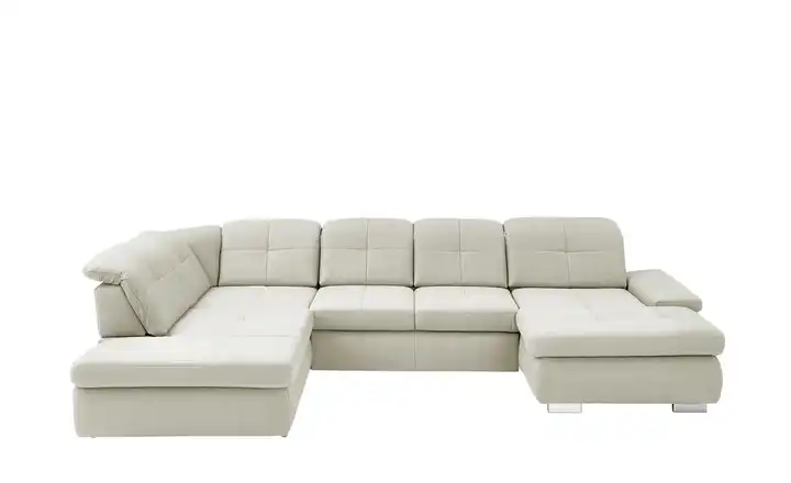 Lounge Collection Wohnlandschaft aus Mikrofaser Affair links Grundfunktion Weiß