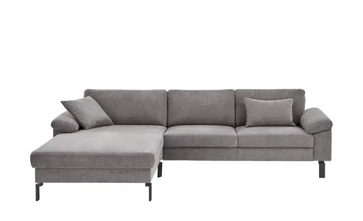 Max Schelling Ecksofa  Maximum Steingrau links ohne