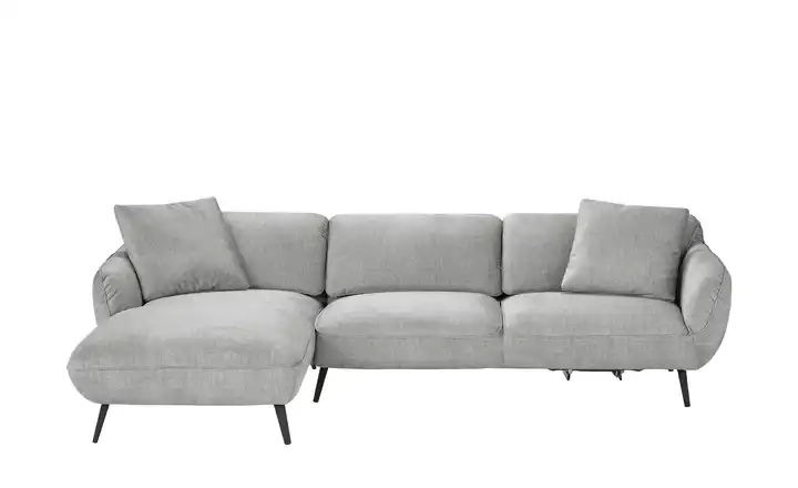 pop Ecksofa Ventus Silbergrau links Erweiterte Funktion