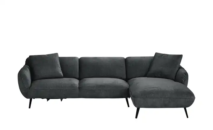 pop Ecksofa Ventus Schwarz rechts Erweiterte Funktion