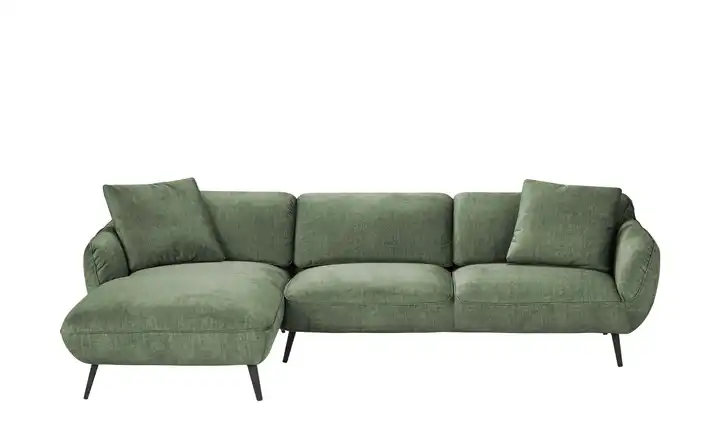 pop Ecksofa Ventus Grün links Grundfunktion