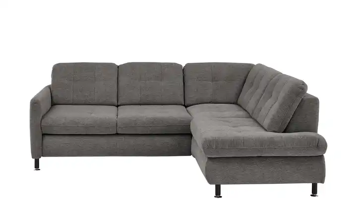 Lounge Collection Ecksofa LIORA rechts Grundfunktion Grau