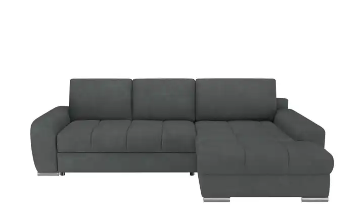 bobb Ecksofa mit Funktion  Soumia Anthrazit rechts