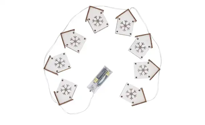 LED Lichterkette Häuser