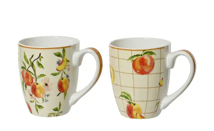 Tasse Pfirsich, sortiert  