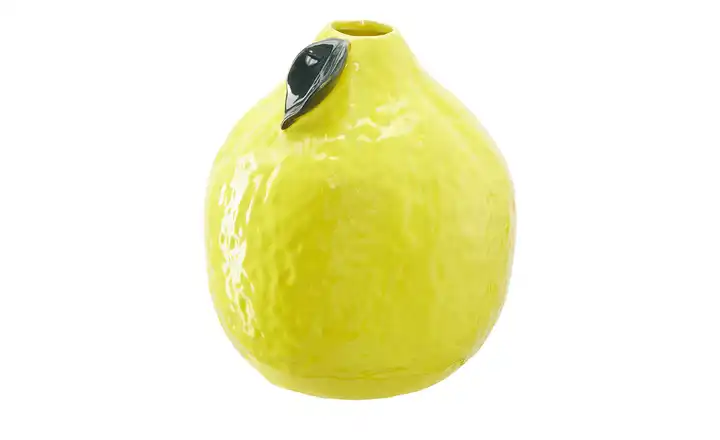  Vase Zitrone 