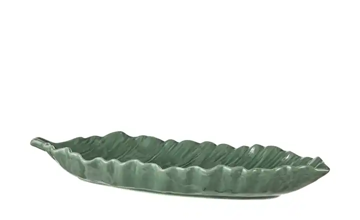 HOME STORY Deko Schale Blatt  