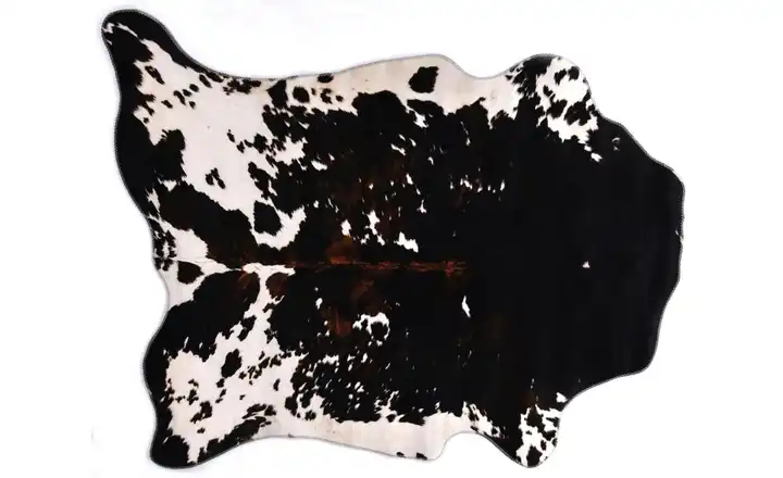 Gino Falcone Kunstfell Emilia 190 cm 0,3 cm 150 cm 150x190 cm Schwarz, Weiß