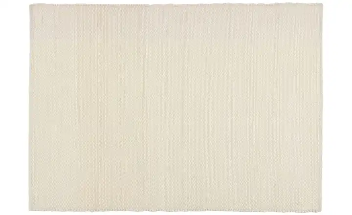 SANSIBAR Sylt Wollteppich Hörnum 180 cm 120 cm 120x180 cm Wollweiß