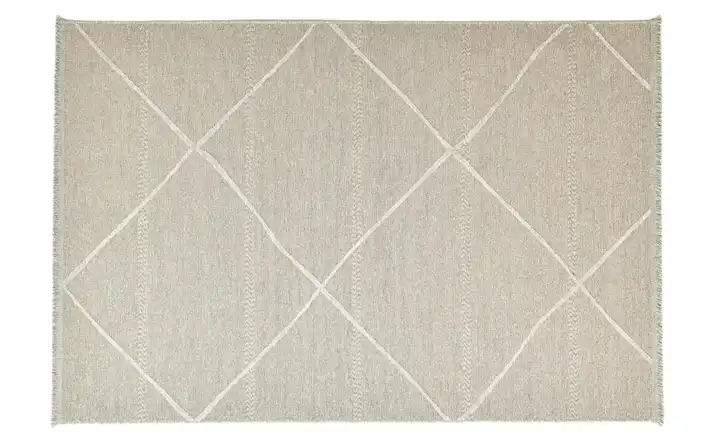 SANSIBAR Sylt Teppich Braderup 230 cm 160 cm 160x230 cm Beige