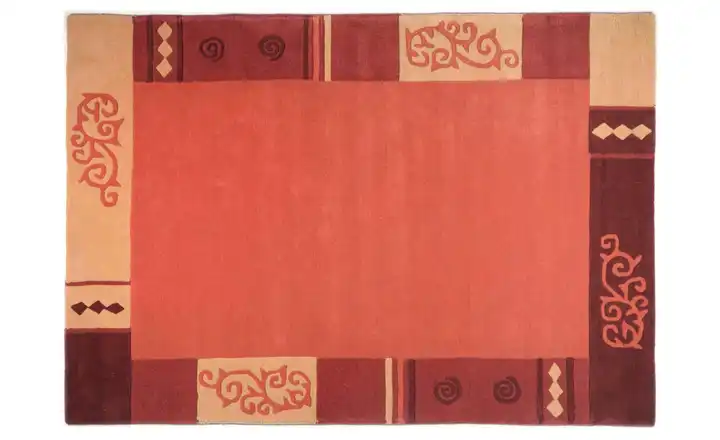THEKO Teppich Terracotta Terracotta 140 cm 70 cm 70x140 cm